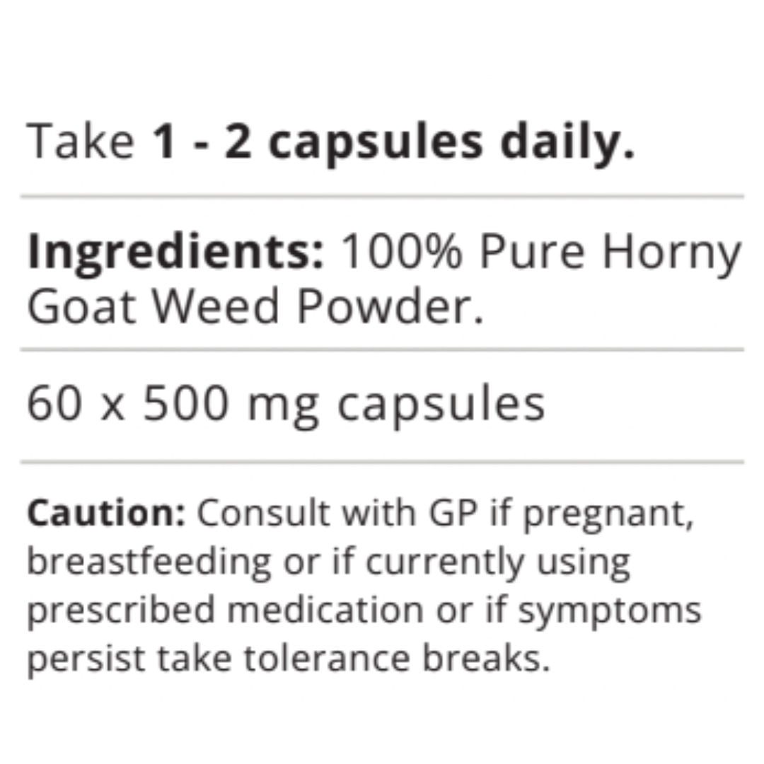 Horny Goat Weed (100% Pure & Highest Quality)