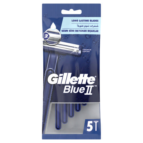 Gillette blue (2)5's