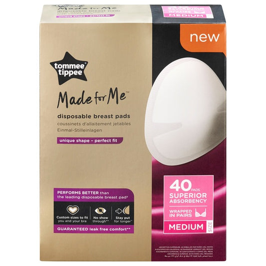 TOMMEE TIPPEE BREAST PADS 40S