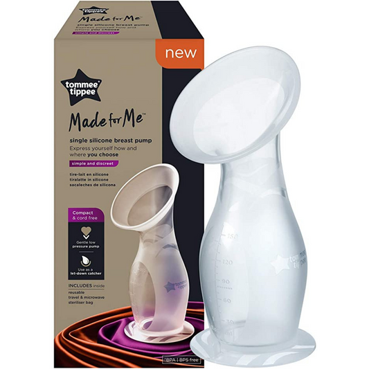 TOMMEE TIPPEE MADE FOR ME MANUAL SILICONE BREAST PUMP