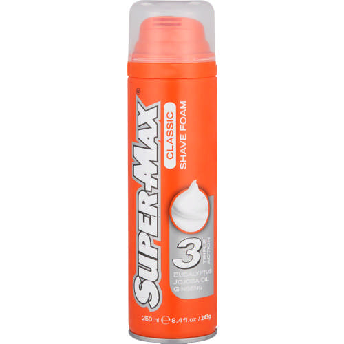 SUPERMAX SHAVING FOAM 250ML