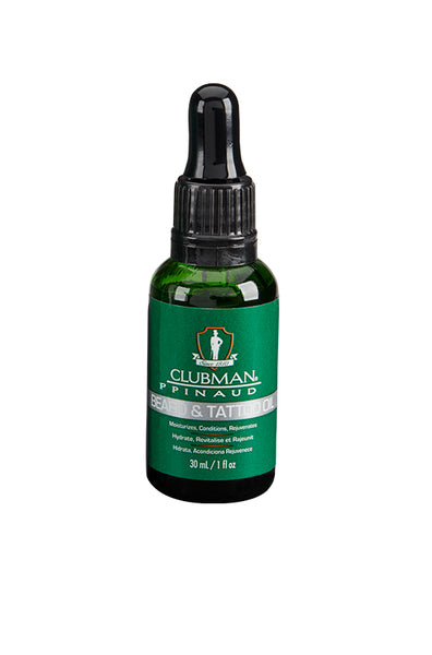 CLUBMAN BEARD & TATTOO OIL 30ML