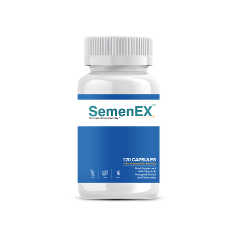 SemenEX - Sperm, Fertility and volume Enhancer capsules - 120s