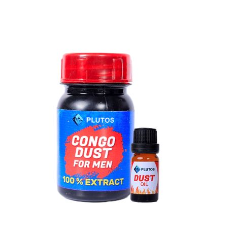 Congo Dust For Men 100% Extract Capsules and Dust Oil